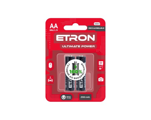 Батарейка ETRON АА HR6 1.2V 2100mA