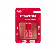 Батарейка ETRON ААА-С2 1,5V/LR03 циліндр.лужна