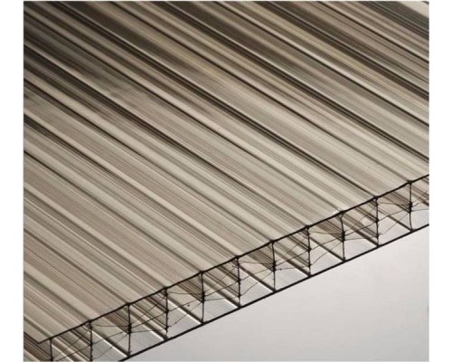 Полікарбонат SOTON NANO бронзовий 6000*2100*6мм.