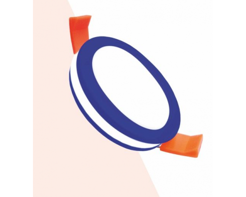 Світильник LED Right Hausen RING 5W 220V 4000K вбудований синій 2333010